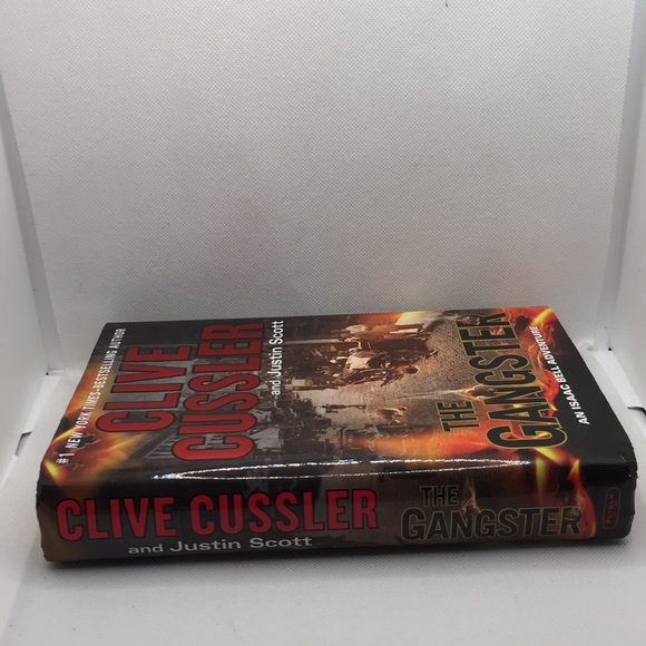 Clive Cussler The Gangster Isaac Bell Adventure Fiction Hardcover Crime Mystery - Picture 2 of 6